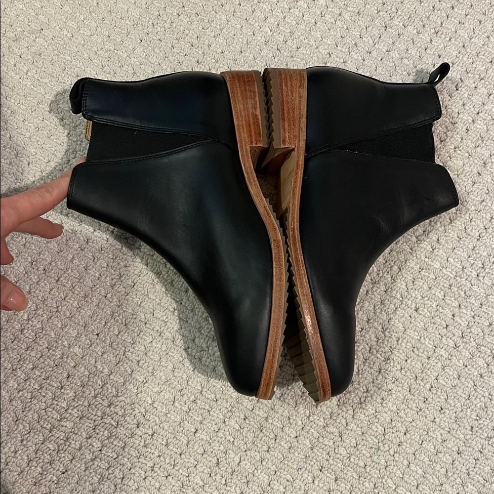 NISOLO leather Eva everyday Chelsea boot black size 7 - Picture 6 of 10